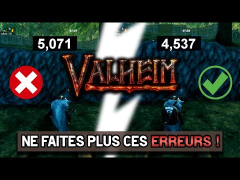 Ces 10 ERREURS à ne PLUS COMMETTRE sur VALHEIM !