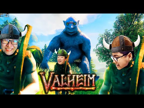 CHẠM TRÁN TITAN QUÁI THÚ TRONG RỪNG THẲM =)))) Chiến công đầu của chúng tôi đây rồi !!! – VALHEIM #3