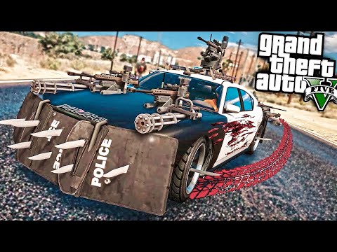 COCHE POLICÍA ZOMBIE! GTA 5 ZOMBIES #4 Grand Theft Auto V – The Last Survivor