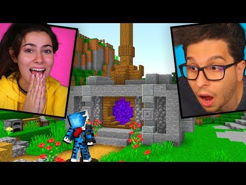 COSTRUIAMO UN PORTALE BELLISSIMO NEL NOSTRO MONDO – MINECRAFT