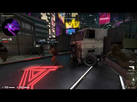 Counter-Strike : Global Offensive – CS : GO – Workshop Maps : Overpass 2077 \ easy bots \ 19 frags