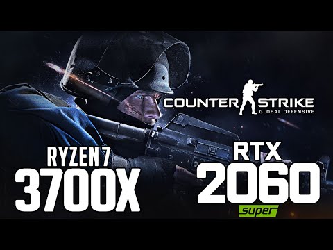 Counter-Strike: Global Offensive on Ryzen 7 3700x + RTX 2060 SUPER 1080p, 1440p benchmarks!