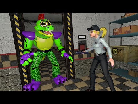 АНИМАТРОНИКИ ПУГАЮТ ОХРАННИКА FNAF 9 Security Breach COOP ► Garry's Mod