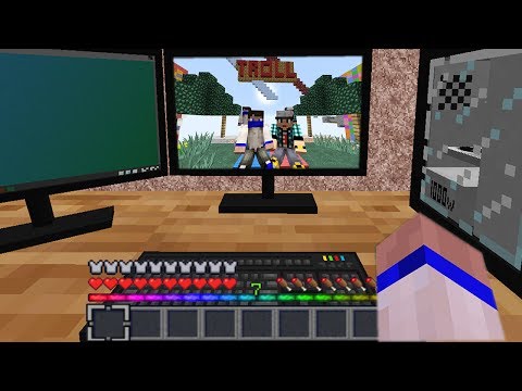КАК СНИМАТЬ МАЙНКРАФТ ВНУТРИ МАЙНКРАФТА?! ЧЕЛОВЕК МАЙНКРАФТ ПОПАЛ В MINECRAFT