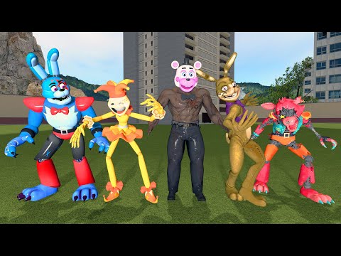 КАКОЙ АНИМАТРОНИК САМЫЙ КРУТОЙ FNAF SECURITY BREACH ► Garry's Mod