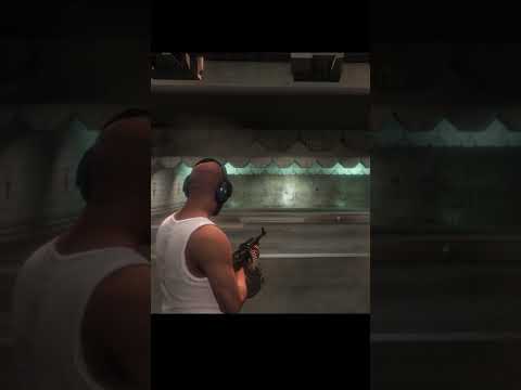 Стрельба из Пулемета в тире | GTA 5 / Grand Theft Auto V | #Shorts