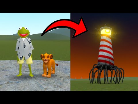 DISTURBING LIGHTHOUSE NPC!💡 – Garry's mod Sandbox