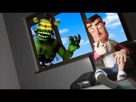 Dreadbear Found Us in Our Vacation Home in Gmod?! (Garry's Mod Gameplay)