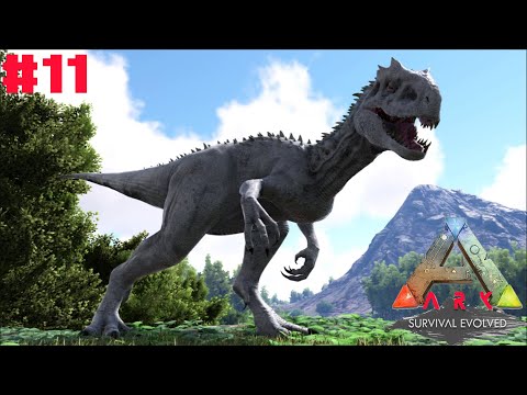 ახალი ბაზა და INDOM რექსი!!!! – Ark Survival Evolved – ეპიზოდი 11
