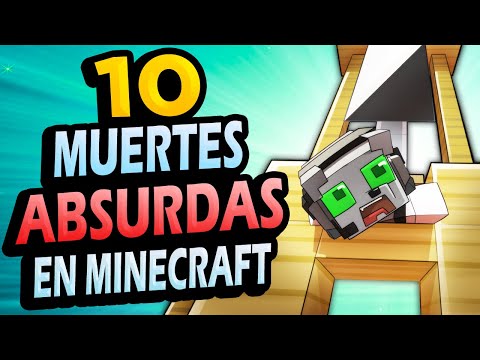 ✅ 10 Muert3s Más ABSURDAS de Minecraft!! #3