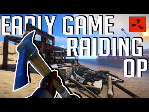 EARLY GAME RAIDING Can Be SO OP For RUST SOLO Players! – Rust Solo Survival (2/3)