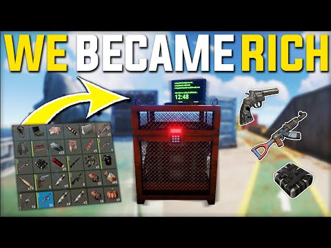 EARLY GAME RUST CARGO SHIP and RUST OIL RIG LOOT RUN GAVE EASY LOOT – Rust Survival Gameplay |S23-E2