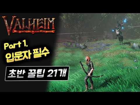 발하임 – 입문자 초반 꿀 팁 21 가지 : Part1 [Valheim]