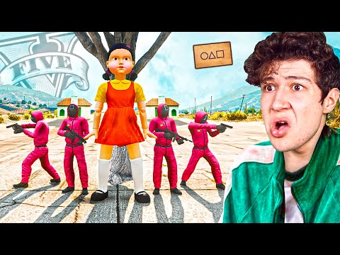 EL JUEGO del CALAMAR en GTA 5! (Mods)