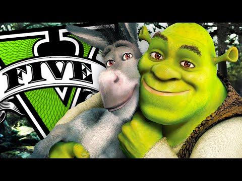 ENCONTRÉ a SHREK en GTA 5! Grand Theft Auto V – GTA V Mods