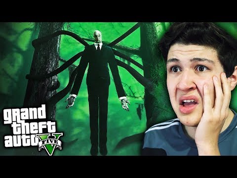 ENCONTRÉ a SLENDERMAN en GTA 5! Grand Theft Auto V – GTA V Mods