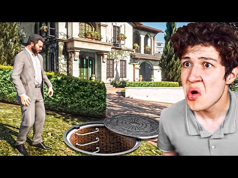ENCONTRÉ la HABITACIÓN SECRETA de MICHAEL en GTA 5! 🤫🏡 (Mods)
