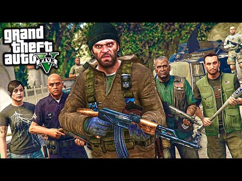 ENCONTRÉ SOBREVIVIENTES! GTA 5 ZOMBIES #2 Grand Theft Auto V – The Last Survivor