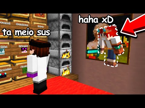 ESPIONEI MEUS AMIGOS PARA DESCOBRIR O MAIOR MISTÉRIO DO SERVIDOR – Minecraft Irmandade II 48