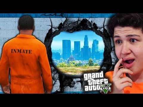 Esto Pasa si ESCAPAS de la PRISIÓN en GTA 5… Grand Theft Auto V – GTA V Mods