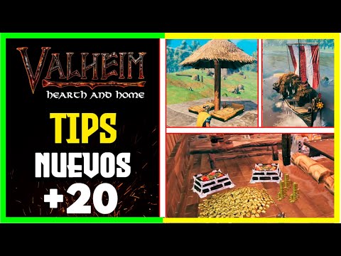 🏹 Valheim Hearth and Home || Nuevos TIPS +20 INDISPENSABLES ||
