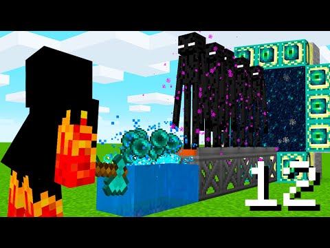 FÁBRICA DE ENDERMANS PARA PEGAR PÉROLAS NO MINECRAFT SÉRIE DO ATHOS #12