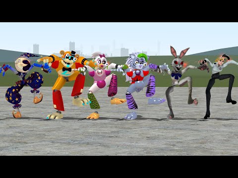 FNAF SECURITY BREACH BUT EVERYONE IS SUN AND MOON DAYCARE ATTENDANTS! Garry's Mod (FNAF)