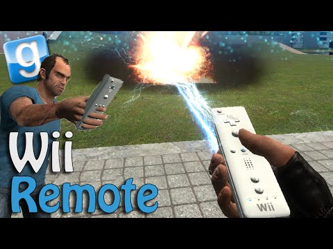 Garry's Mod MAGIC Wii REMOTE! (Gmod Sandbox Funny Moments)