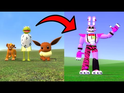 GLAMROCK BONNIE IN GMOD! – Garry's mod Sandbox