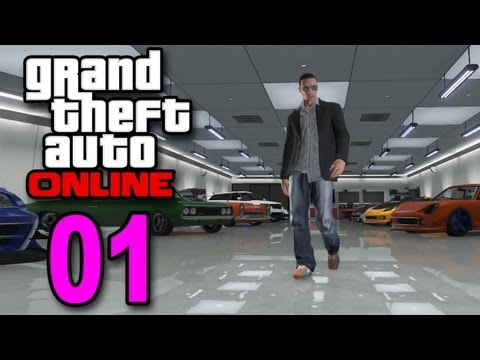 Grand Theft Auto 5 Multiplayer – Part 1 – Welcome to Online (GTA Let's Play / Walkthrough / Guide)