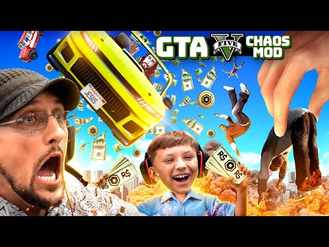 GTA 5 CHAOS MOD! Every 30sec Something Bad Happens! Roblox Robux vs Chores Challenge (FGTeeV)