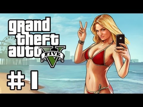 GTA 5 Gameplay #1 – Let's Play GTA V German