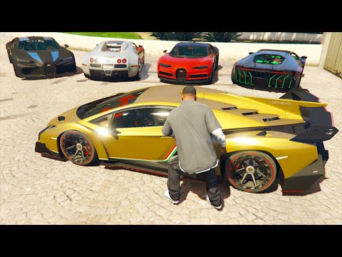 GTA 5 Stealing Super Cars with Franklin #7 (GTA 5 Expensive Cars)