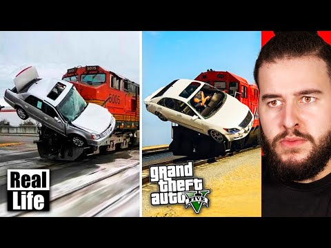 GTA 5 VS VIDA REAL!! #2 GRAND THEFT AUTO V EN LA VIDA REAL
