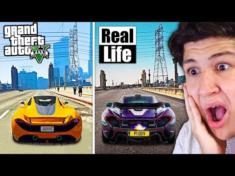 GTA 5 vs VIDA REAL! #7 Grand Theft Auto V – GTA V