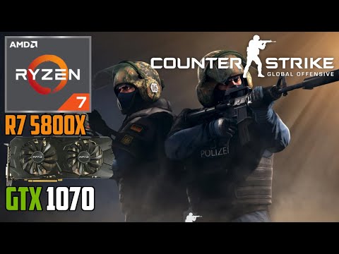 GTX 1070 & R7 5800X – Counter-Strike: Global Offensive (CS:GO)
