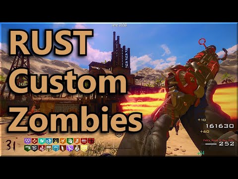 [GUN GAME] BO3 RUST Zombies Full Playthrough | 1080p HD No Commentary