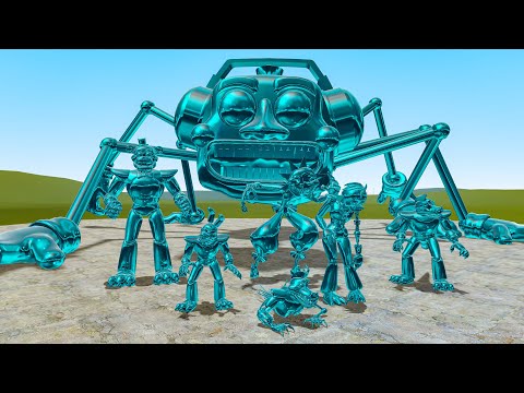 HOW STRONG ARE DIAMOND ANIMATRONICS in Garry's Mod? [FNAF: Security Breach]