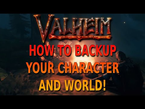 How To BACKUP your VALHEIM CHARACTER  & WORLD DATA BEFORE HEARTH AND HOME UPDATE!