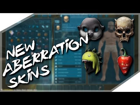 HOW TO GET THE NEW ABERRATION MASK SKINS!!! – ARK: Survival Evolved [ABERRATION MAP DLC]