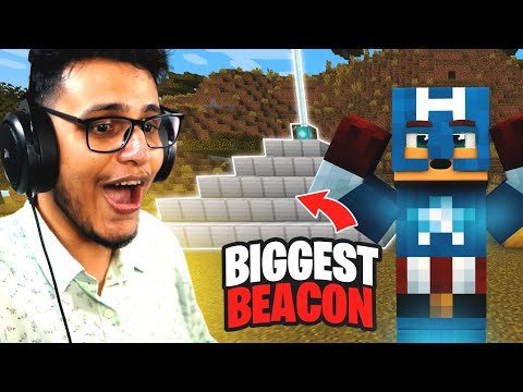 I Made The Biggest Beacon in Minecraft Ever