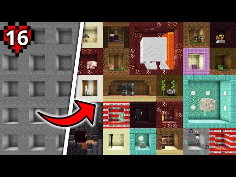 I Trapped Every Mob in Minecraft Hardcore