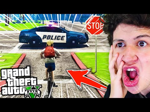 Jugando GTA 5 como NIÑO sin ROMPER las LEYES! Grand Theft Auto V – GTA V Mods
