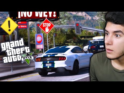 JUGANDO GTA 5 sin ROMPER la LEY – GTA V – Grand Theft Auto V|EdgarFtw