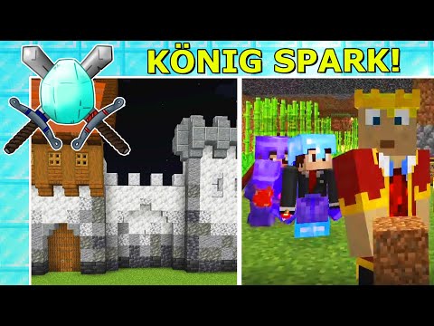 König Spark! Stadt Blau möchte Frieden?! Minecraft Dia Wars #06