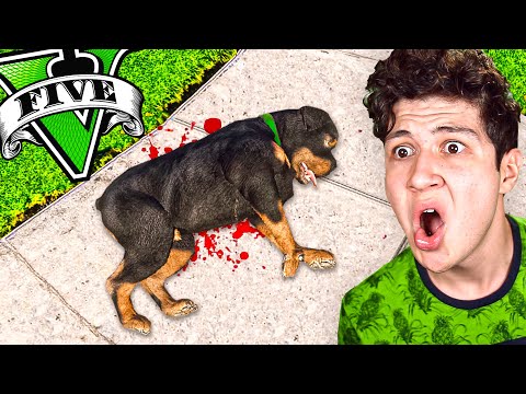Le ROMPO TODOS los HUESOS a CHOP en GTA 5! 🐶🦴 (Mods)