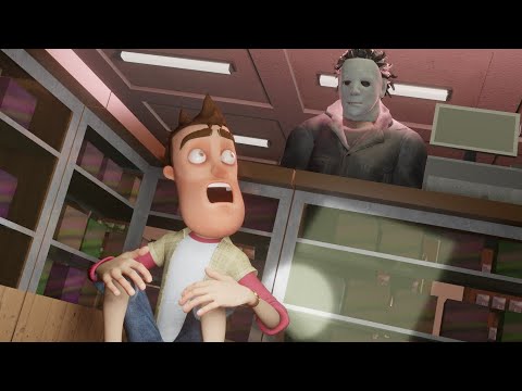 Locked in a Mall with a MURDERER?! (Garry's Mod Gameplay)