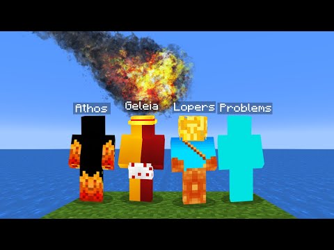 LOPERS, ATHOS, GELEIA e PROBLEMS sobrevivendo na ilha!