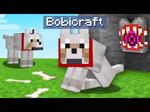Me Paso Minecraft Pero Soy un LOBO real!!