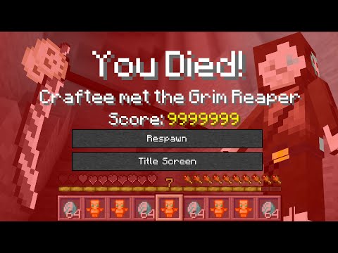 Minecraft But Dying is Overpowered